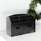 American Art Décor™ Black Space Saving Desk Organizer with USB Port